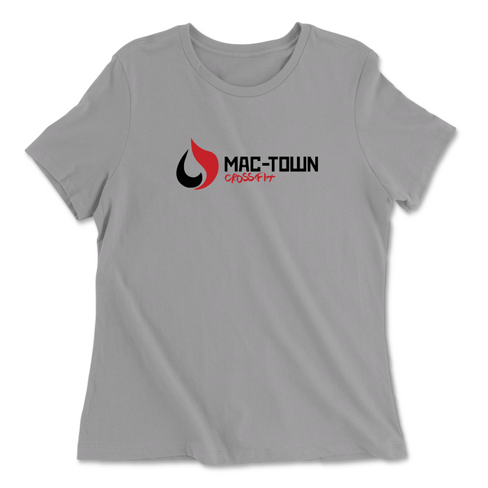 Mac Town CrossFit Standard Womens - Relaxed Jersey T-Shirt