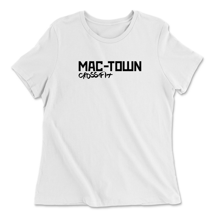 Mac Town CrossFit One Color Womens - Relaxed Jersey T-Shirt