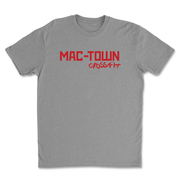 Mac Town CrossFit Red Mens - T-Shirt