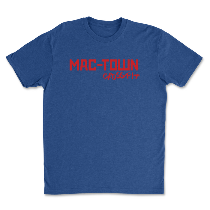 Mac Town CrossFit Red Mens - T-Shirt