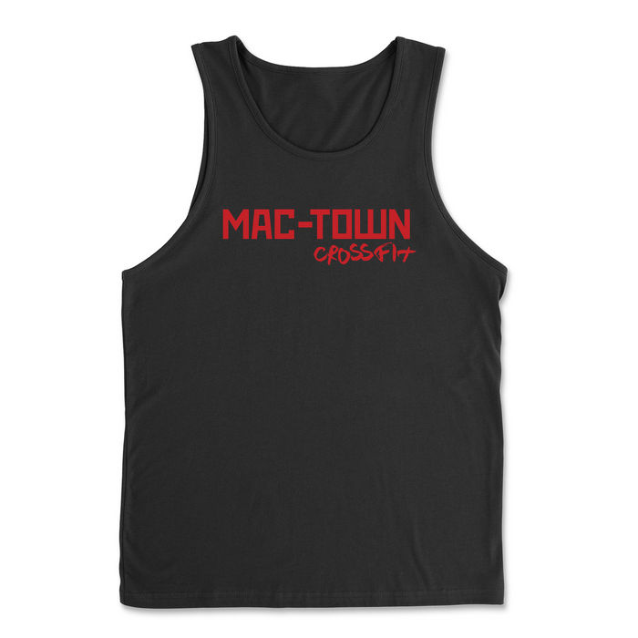 Mac Town CrossFit Red Mens - Tank Top