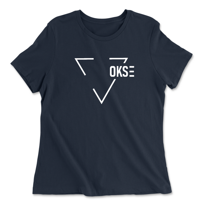 CrossFit Vokse Triangle Womens - Relaxed Jersey T-Shirt