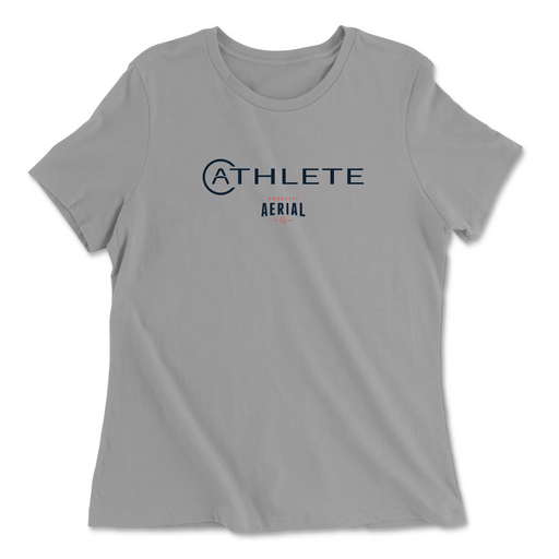 Womens 2X-Large SOLID_ATHLETIC_GREY Relaxed Jersey T-Shirt