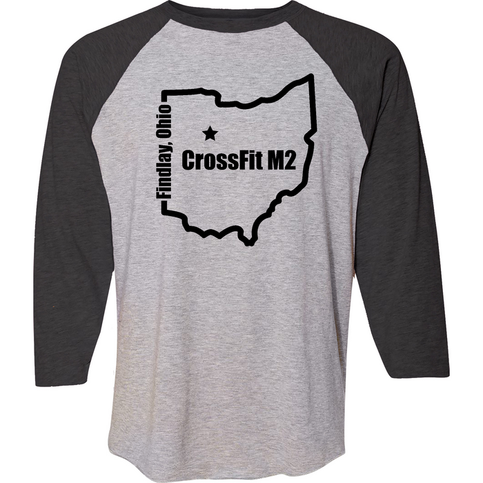 CrossFit M2 Ohio Mens - 3/4 Sleeve