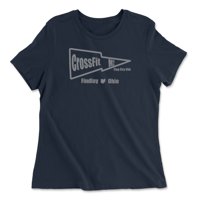 CrossFit M2 Flag City Womens - Relaxed Jersey T-Shirt