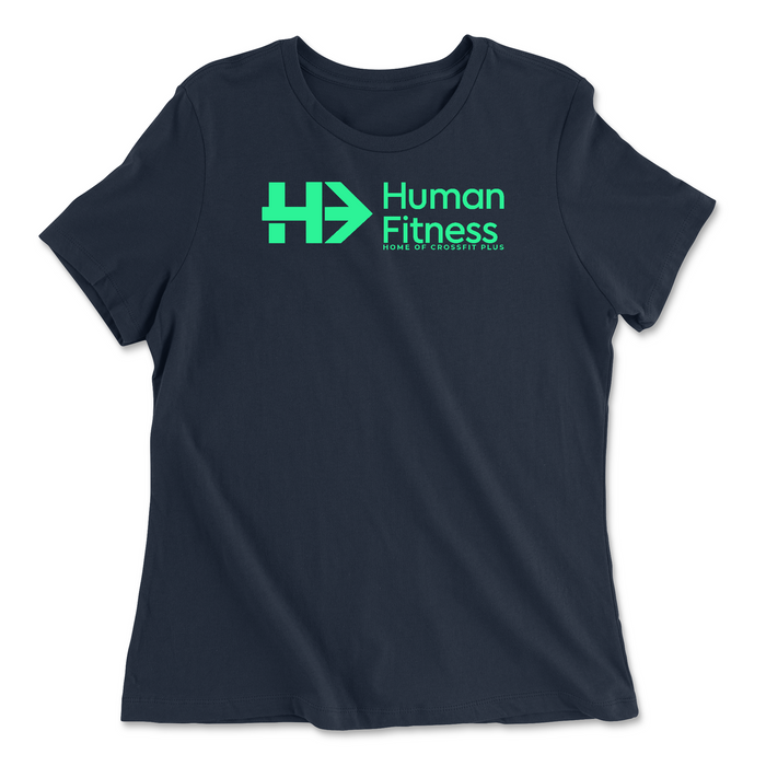 CrossFit Plus Green Womens - Relaxed Jersey T-Shirt