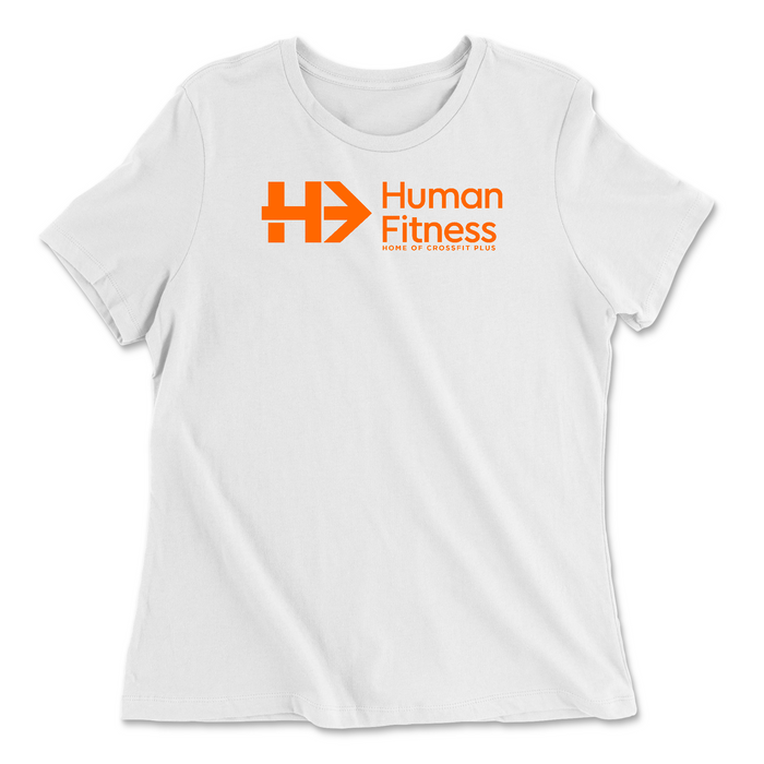CrossFit Plus Orange Womens - Relaxed Jersey T-Shirt