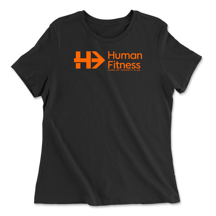 CrossFit Plus Orange Womens - Relaxed Jersey T-Shirt