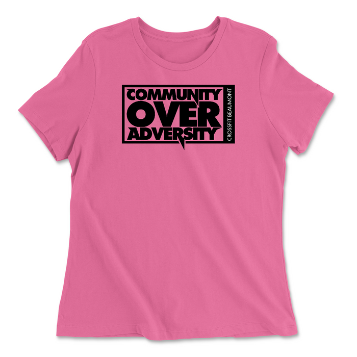 CrossFit Beaumont Community Womens - Relaxed Jersey T-Shirt