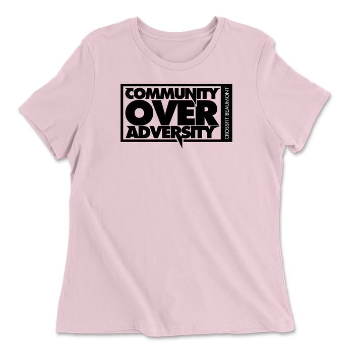 CrossFit Beaumont Community Womens - Relaxed Jersey T-Shirt