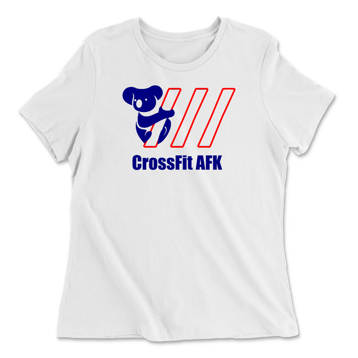 CrossFit AFK Koala Bear Womens - Relaxed Jersey T-Shirt