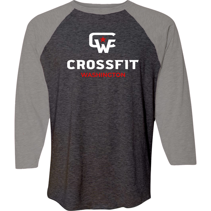CrossFit Washington Standard Mens - 3/4 Sleeve