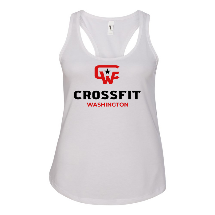 CrossFit Washington Standard (Red) Womens - Tank Top