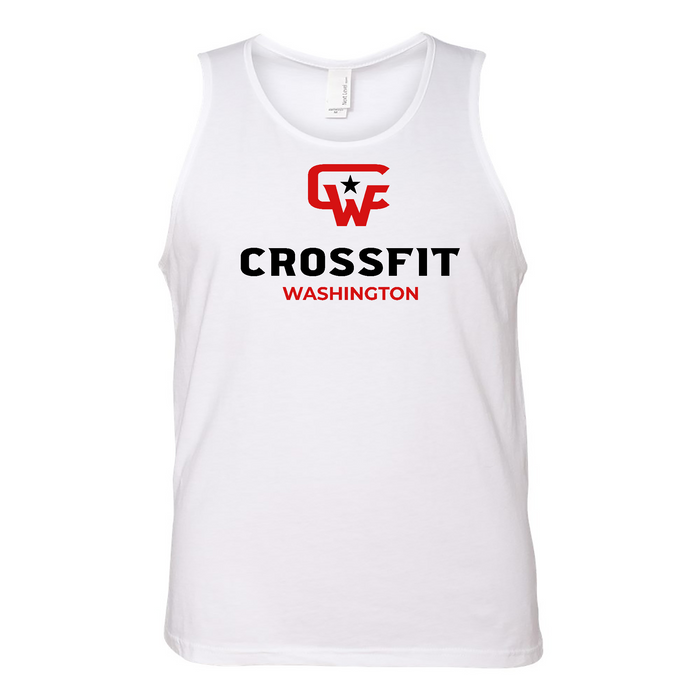 CrossFit Washington Standard (Red) Mens - Tank Top