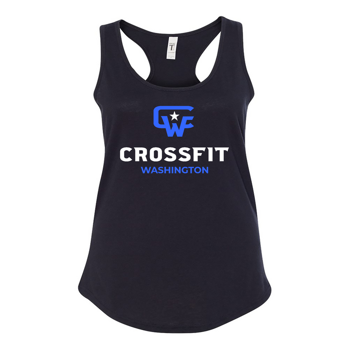 CrossFit Washington Standard (Blue) Womens - Tank Top