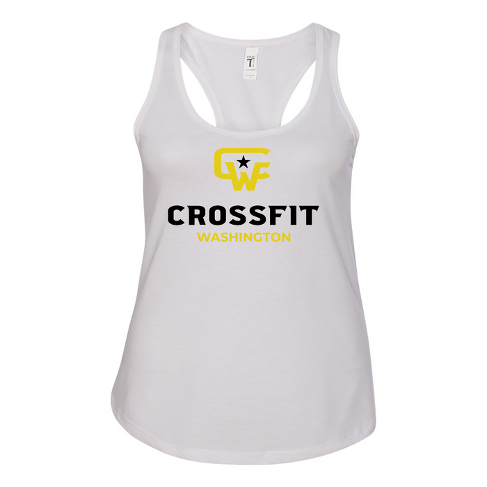 CrossFit Washington Standard (Yellow) Womens - Tank Top