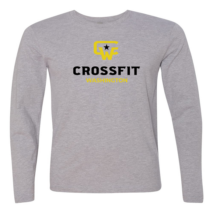 CrossFit Washington Standard (Yellow) Mens - Long Sleeve