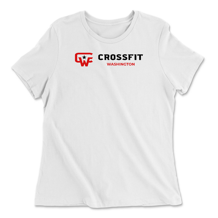 CrossFit Washington CFW Womens - Relaxed Jersey T-Shirt