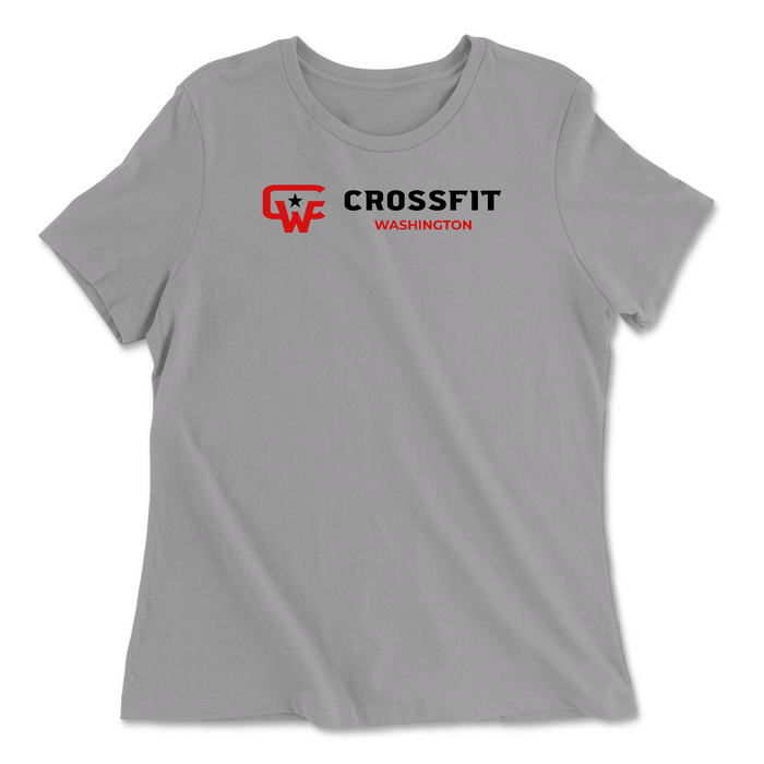 CrossFit Washington CFW Womens - Relaxed Jersey T-Shirt