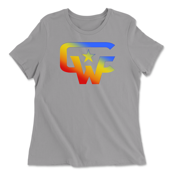 CrossFit Washington Gradient Womens - Relaxed Jersey T-Shirt