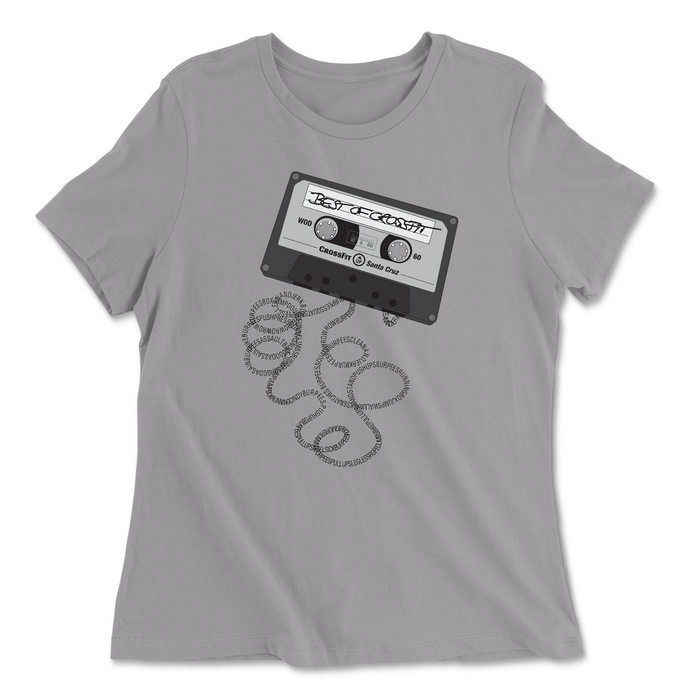 CrossFit Up Cassette Womens - Relaxed Jersey T-Shirt