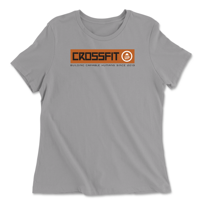 CrossFit Up Building Capable Humans Womens - Relaxed Jersey T-Shirt