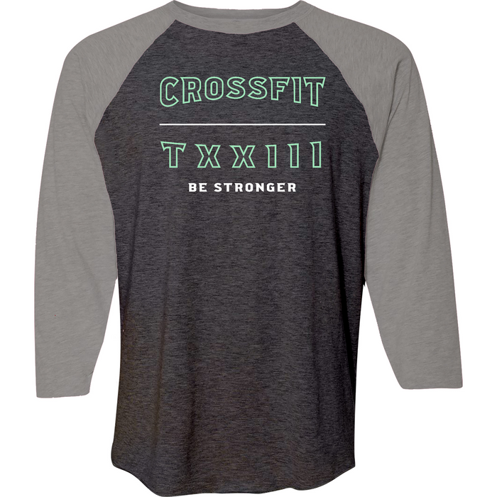 CrossFit TXXIII Be Stronger Stacked Mens - 3/4 Sleeve