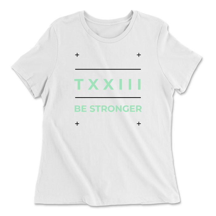 CrossFit TXXIII Be Stronger Plus Womens - Relaxed Jersey T-Shirt