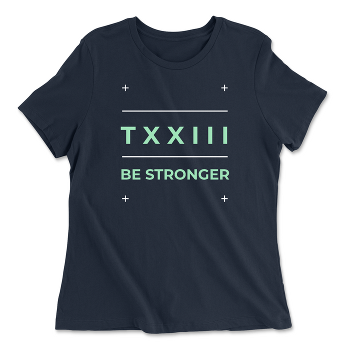 CrossFit TXXIII Be Stronger Plus Womens - Relaxed Jersey T-Shirt