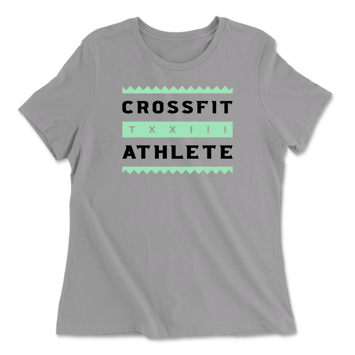 CrossFit TXXIII Athlete Womens - Relaxed Jersey T-Shirt