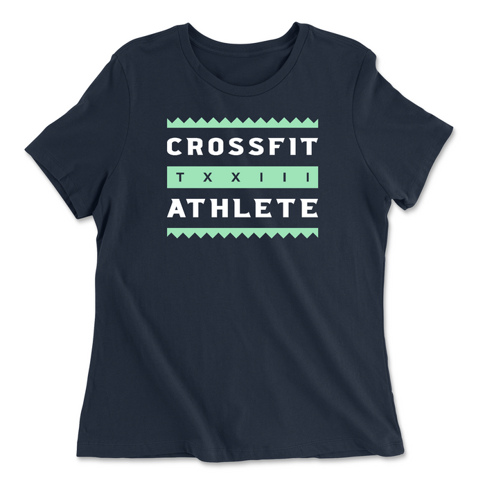 CrossFit TXXIII Athlete Womens - Relaxed Jersey T-Shirt