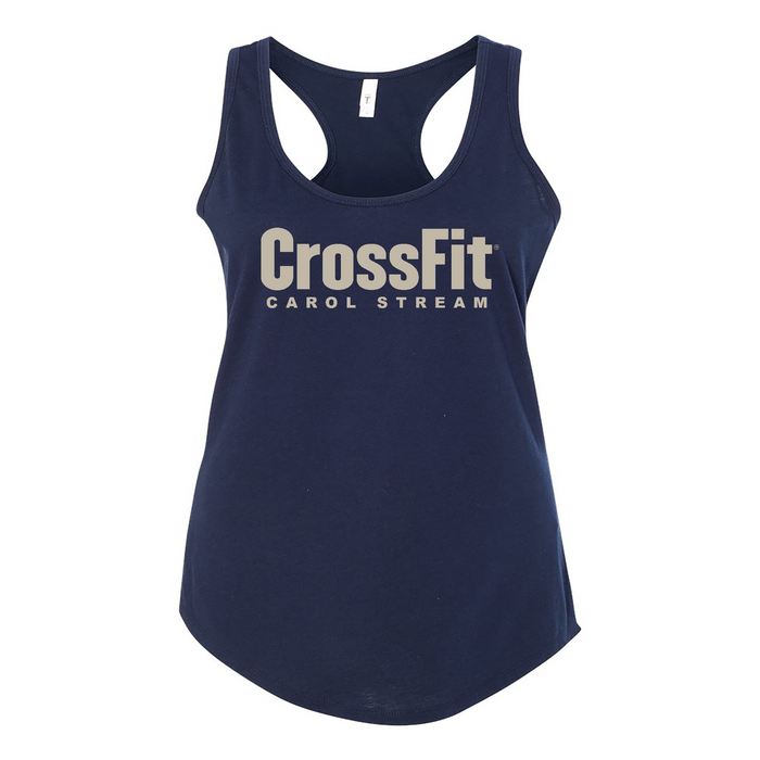 CrossFit Carol Stream Gray Womens - Tank Top