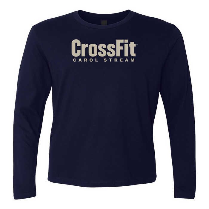 CrossFit Carol Stream Gray Mens - Long Sleeve