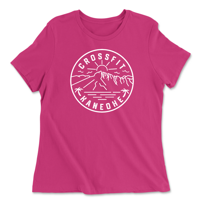 CrossFit Kaneohe Standard Womens - Relaxed Jersey T-Shirt