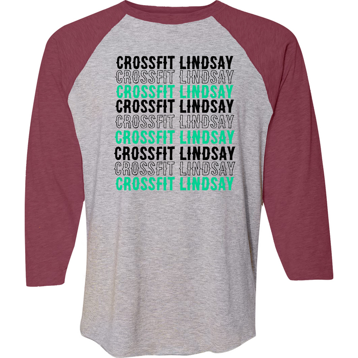 CrossFit Lindsay Athlete Mens - 3/4 Sleeve