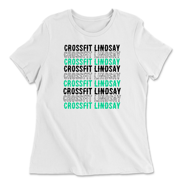CrossFit Lindsay Athlete Womens - Relaxed Jersey T-Shirt