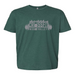 Mens 2X-Large HEATHER_FOREST_GREEN T-Shirt