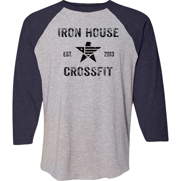Iron House CrossFit Stacked Mens - 3/4 Sleeve