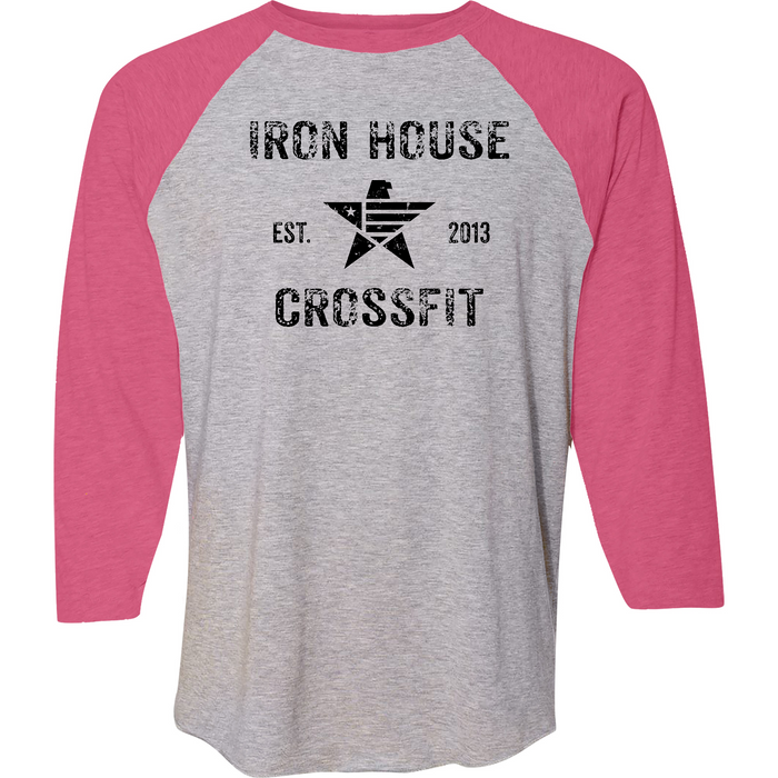 Iron House CrossFit Stacked Mens - 3/4 Sleeve