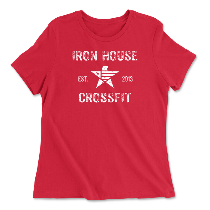 Iron House CrossFit Stacked Womens - Relaxed Jersey T-Shirt
