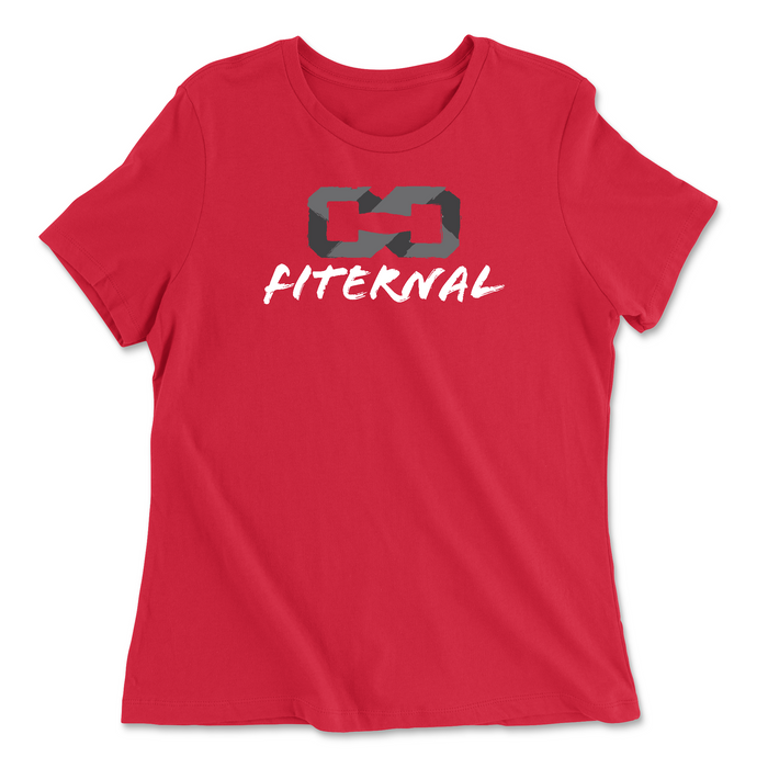 Fiternal CrossFit Handwritten Womens - Relaxed Jersey T-Shirt
