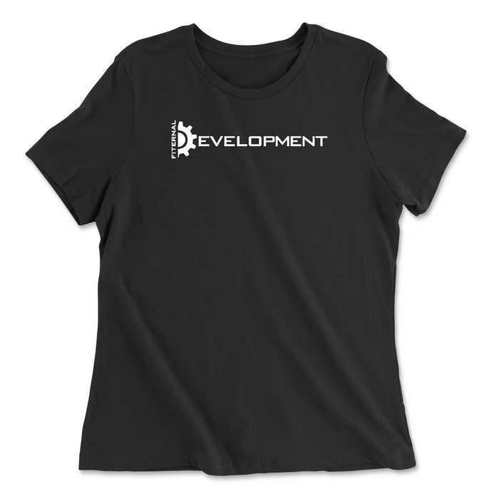 Fiternal CrossFit Development Womens - Relaxed Jersey T-Shirt