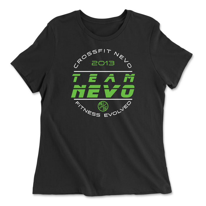 CrossFit NEVO Green Womens - Relaxed Jersey T-Shirt