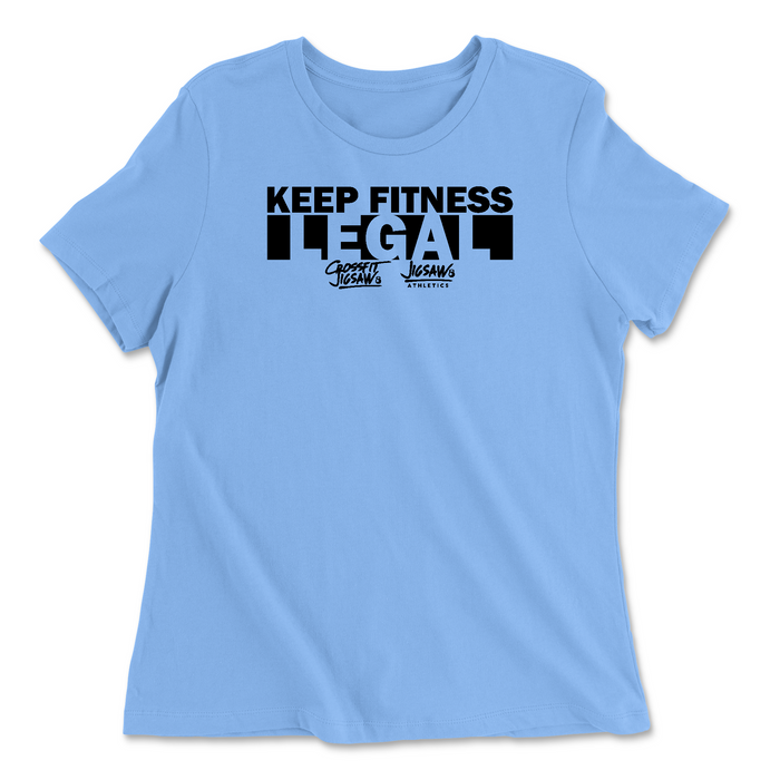 CrossFit Jigsaw KFL Womens - Relaxed Jersey T-Shirt