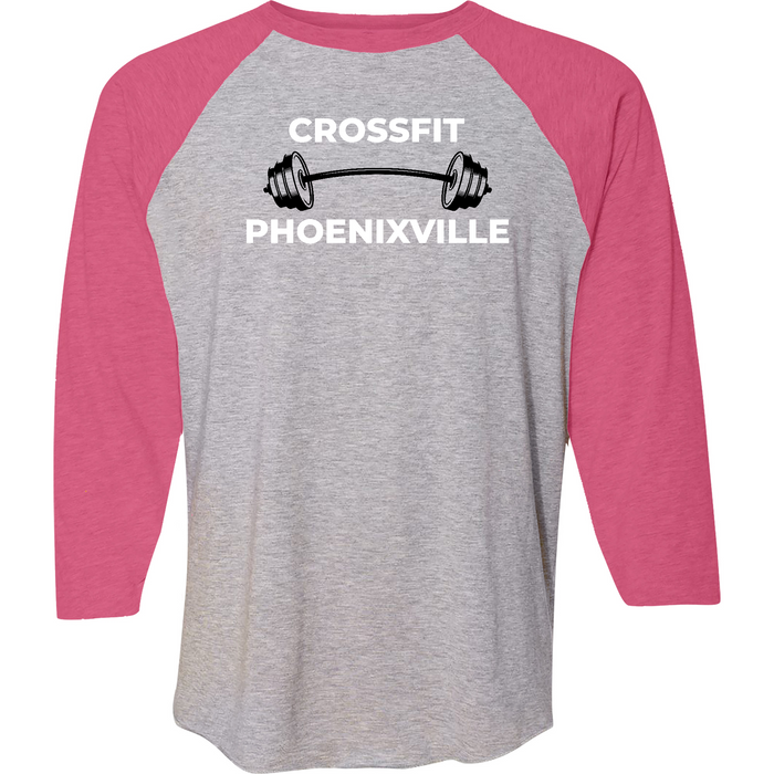 CrossFit Phoenixville Barbell Mens - 3/4 Sleeve