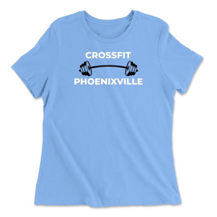 CrossFit Phoenixville Barbell Womens - Relaxed Jersey T-Shirt