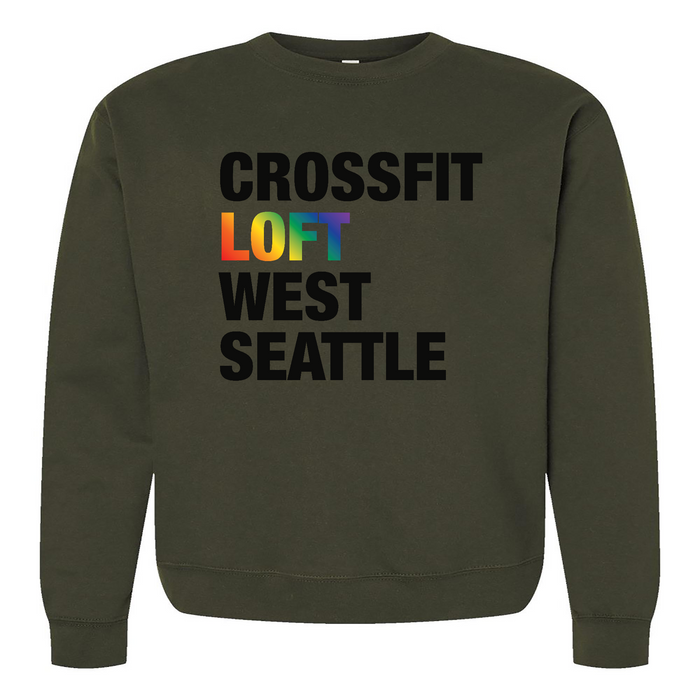 CrossFit Loft Rainbow Mens - Midweight Sweatshirt