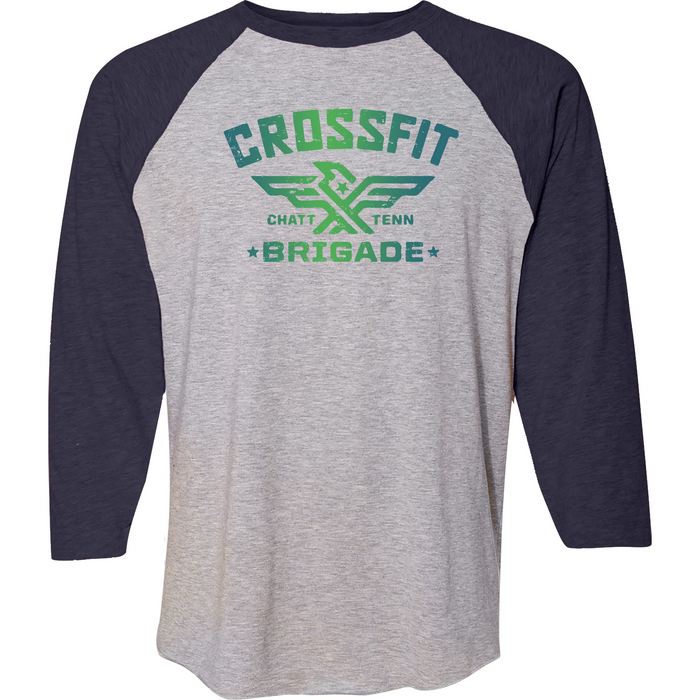 CrossFit Brigade Gradient Mens - 3/4 Sleeve