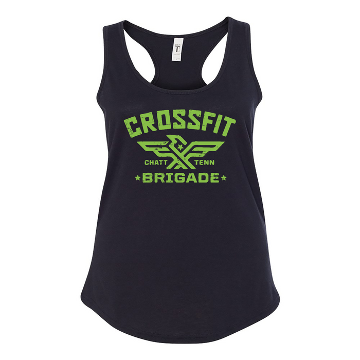 CrossFit Brigade Peridot Green Womens - Tank Top