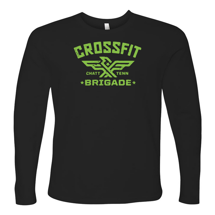 CrossFit Brigade Peridot Green Mens - Long Sleeve